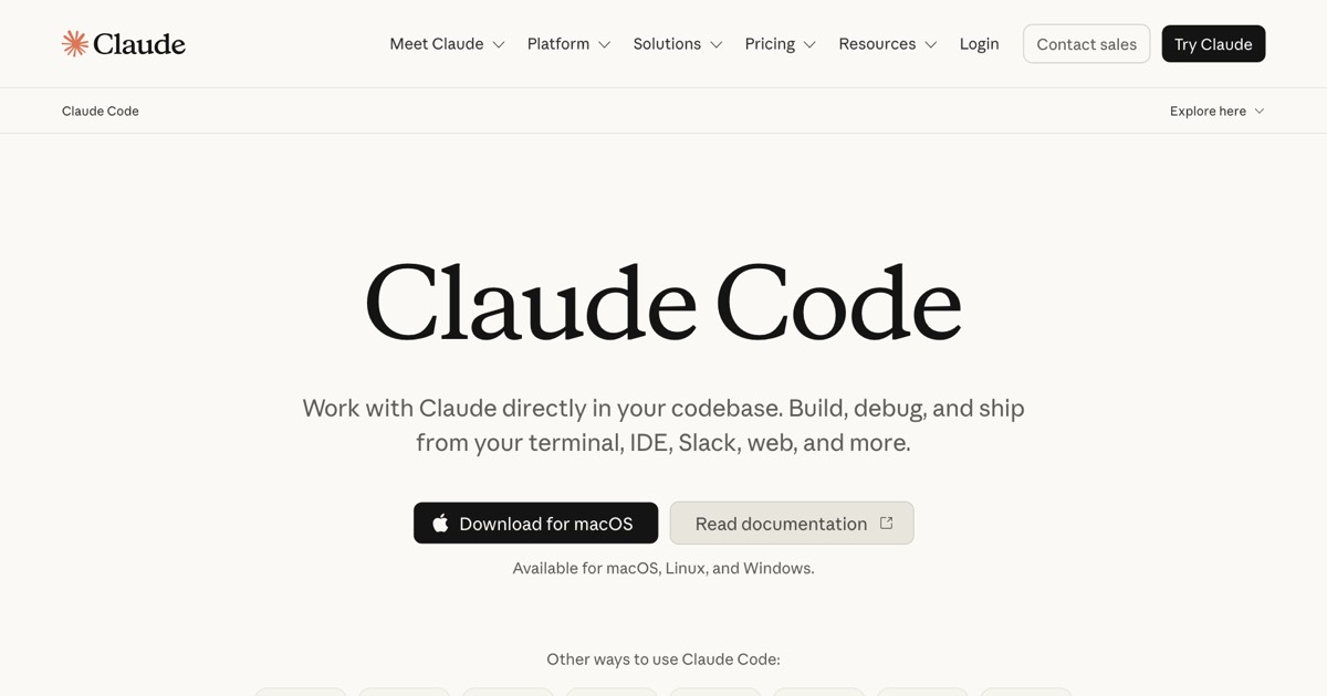 Claude Code